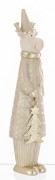 FIGURKA RENIFER ZŁOTY 23x6x5,5
