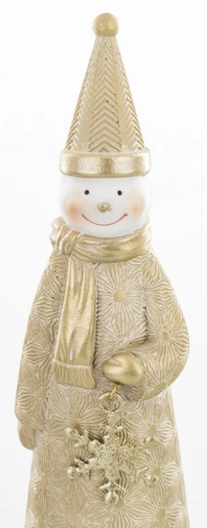 FIGURKA BAŁWAN ZŁOTY 23x6x5,5