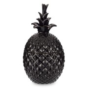 FIGURKA POJEMNIK DEKORACYJNY ANANAS Z POKRYWKĄ 23x12x12cm