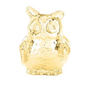 FIGURKA PORCELANOWA SOWA 5,5x4x5,5