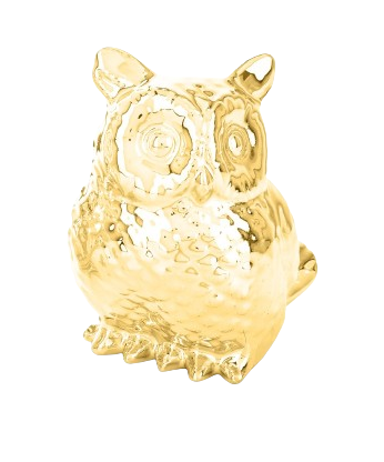 FIGURKA PORCELANOWA SOWA 7,5x5,5x7