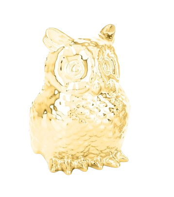 FIGURKA PORCELANOWA SOWA 7,5x5,5x7