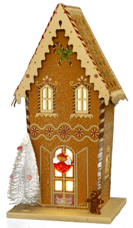 DOMEK PIERNIKOWY LED 22x11x9 cm
