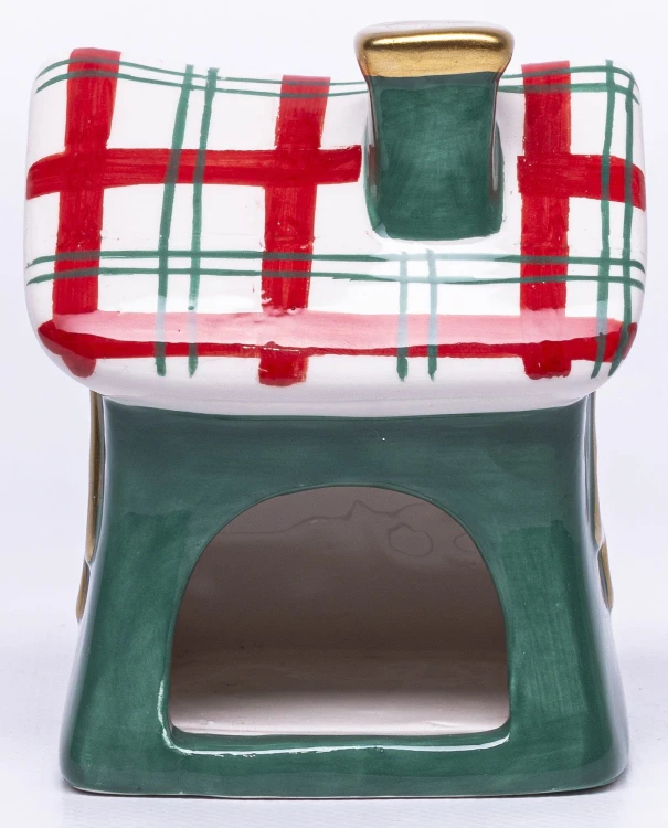 ŚWIĄTECZNY DOMEK NA T-LIGHTY 10x8x7,5 cm