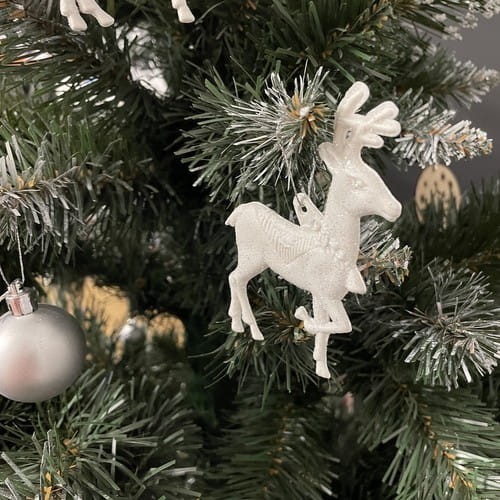 BOMBKI FIGURKI RENIFERKI ZESTAW 9 szt