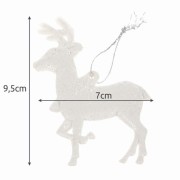 BOMBKI FIGURKI RENIFERKI ZESTAW 9 szt