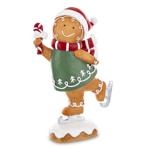 FIGURKA UROCZY CIASTEK NA ŁYŻWACH 22,5CM