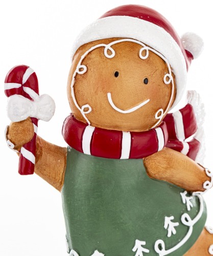 FIGURKA UROCZY CIASTEK NA ŁYŻWACH 22,5CM