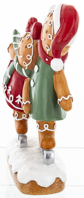 FIGURKA UROCZY CIASTEK NA ŁYŻWACH 20CM