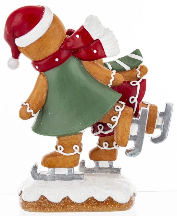 FIGURKA UROCZY CIASTEK NA ŁYŻWACH 20CM
