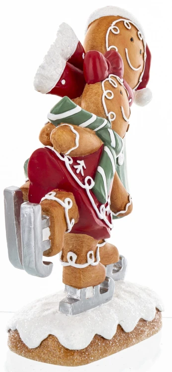 FIGURKA UROCZY CIASTEK NA ŁYŻWACH 20CM