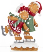FIGURKA UROCZY CIASTEK NA ŁYŻWACH 20CM