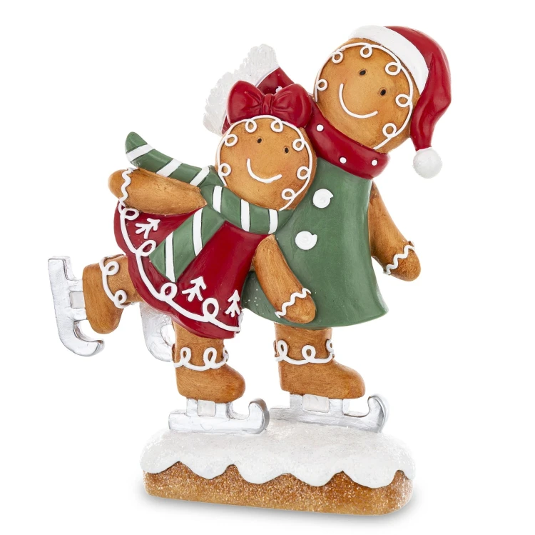 FIGURKA UROCZY CIASTEK NA ŁYŻWACH 20CM