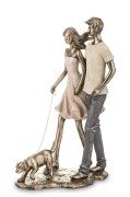 FIGURKA PARA Z PSEM 27x18x10