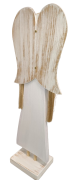 FIGURKA ANIOŁ DREWNIANY RĘKODZIEŁO 56CM