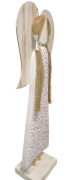 FIGURKA ANIOŁ DREWNIANY RĘKODZIEŁO 56CM