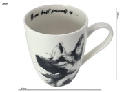 KUBEK PORCELANOWY 350ML- OWCZAREK NIEMIECKI