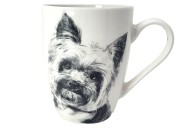KUBEK PORCELANOWY 350ML- Yorkshire Terier