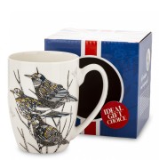 KUBEK PORCELANOWY 300ML - PTAKI - 4 WZORY