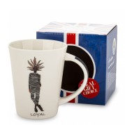 KUBEK PORCELANOWY - 4 WZORY
