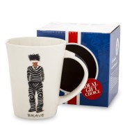 KUBEK PORCELANOWY - 4 WZORY