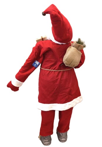 ŚWIĄTECZNA FIGURKA MIKOŁAJ Z PREZENTEM 160CM MAXI