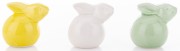 FIGURKA CERAMICZNA KRÓLIK BIAŁY 5x4x5,5