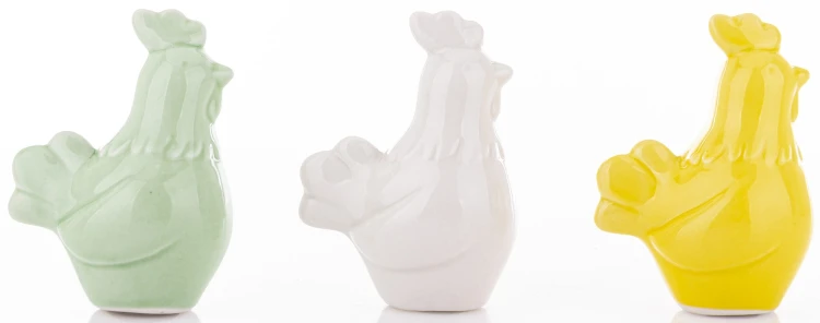 FIGURKA KOGUT BIAŁY 9x4x6,5