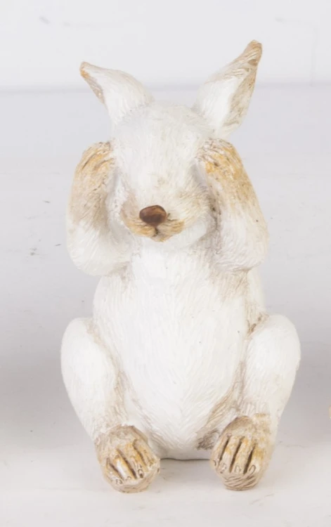 FIGURKA KRÓLIK SIEDZĄCY 6,5x4,5x5
