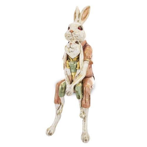 FIGURKA KRÓLIKI SIEDZĄCE PIERROT 65CM