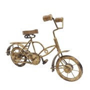 Stary rower - figurka metal drewno retro