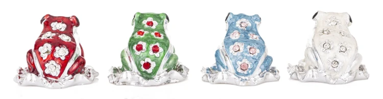 FIGURKA ŻABKA ŻABA X4,5X5CM NIEBIESKA