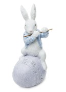 FIGURKA WIELKANOCNA KRÓLIK NA JAJKU 18x7x9