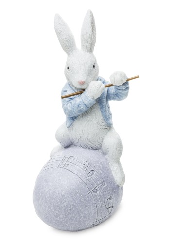 FIGURKA WIELKANOCNA KRÓLIK NA JAJKU 18x7x9