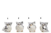 FIGURKA SOWA SÓWKA  4CM 4 WZORY DO WYBORU