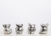 FIGURKA SOWA SÓWKA  4CM 4 WZORY DO WYBORU