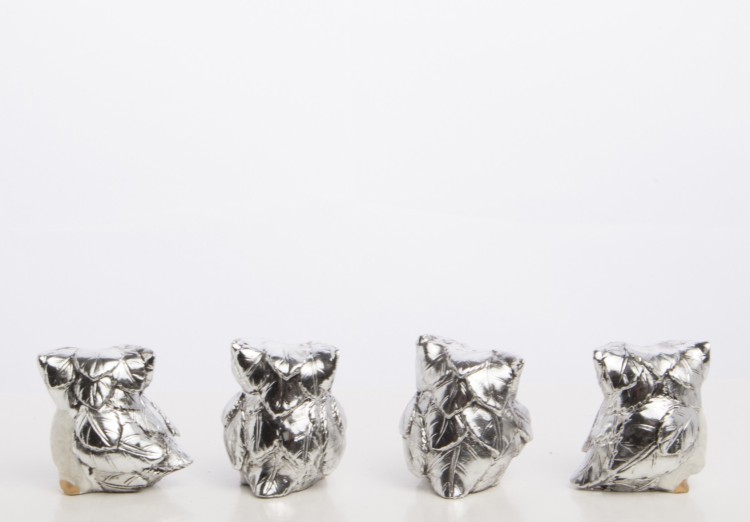 FIGURKA SOWA SÓWKA  4CM 4 WZORY DO WYBORU