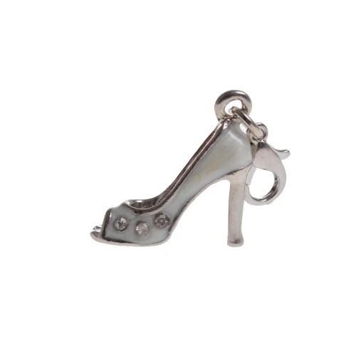 BRELOCZEK BUT SZPILKA Z KRYSZTAŁKAMI
