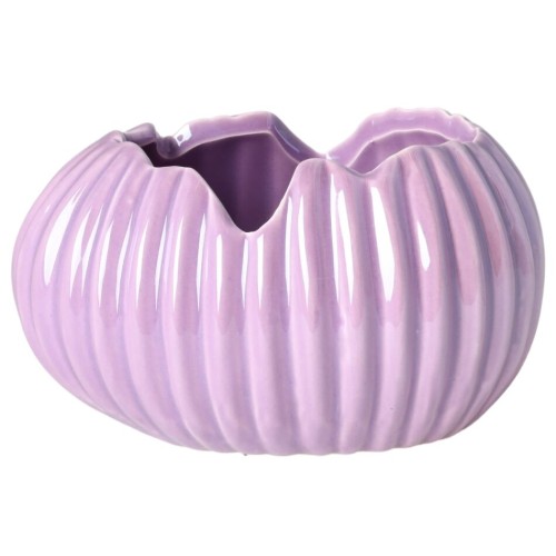 OSŁONKA SKORUPKA CERAMICZNA LAWENDOWA 11x8x6cm