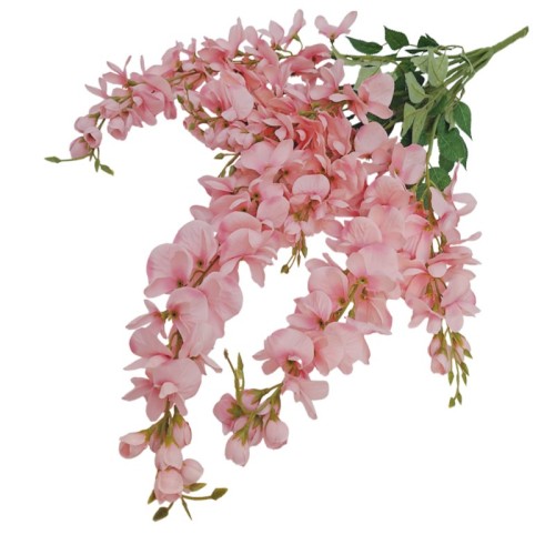 BUKIET SZTUCZNY BUKIET WISTERIA 80 cm RÓŻOWA