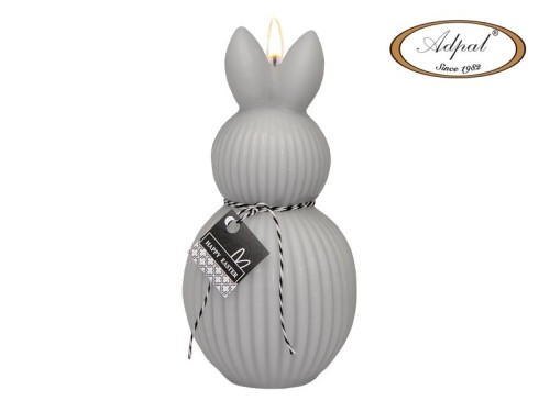 ŚWIECA ZAJĄC 160/80 FLUFFY BUNNY MAT J.POPIEL