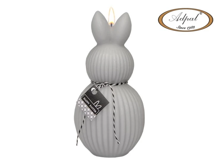 ŚWIECA ZAJĄC 160/80 FLUFFY BUNNY MAT J.POPIEL