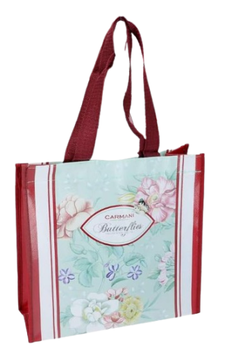 TORBA KWIATY 27x27x11cm 8l PIKNIK ZAKUPY