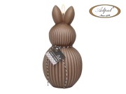 ŚWIECA ZAJĄC 160/80 FLUFFY BUNNY MAT PIASKI PUSTYNI
