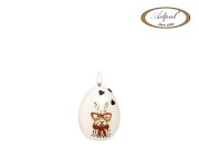 ŚWIECA Z KRÓLIKIEM ZAJĄCEM W OKULARACH