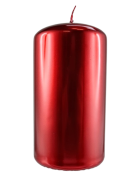 ŚWIECA AURORA SŁUPEK 70/130mm BURGUNDOWY