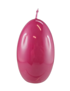 ŚWIECA JAJKO GLOSS 60/90mm FUKSJA