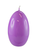 ŚWIECA JAJKO GLOSS 60/90mm TURKUS