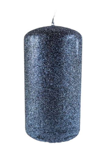 ŚWIECA IRIS SŁUPEK 70/130mm GRAFITOWY