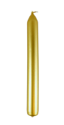 ŚWIECA ZESTAW 10 SZTUK złote 20/170mm świece długie stołowe